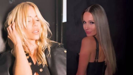 Pampita y Nicole Neumann matchearon con sus looks en Los 8 Escalones