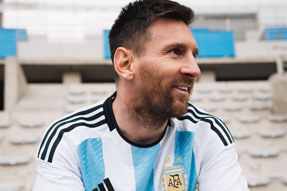 Adidas presentó la nueva camiseta de la Selección Argentina