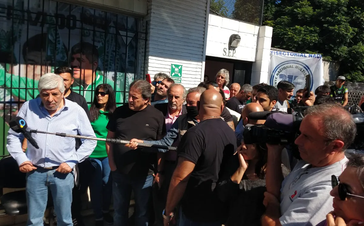 Hugo Moyano, sobre el conflicto de camioneros en San Nicolás: “Desmentimos categóricamente que haya habido un bloqueo”