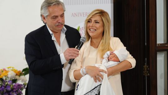 Así está a sus cuatro meses Francisco, el hijo de Fabiola Yáñez y Alberto Fernández