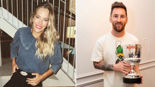 Luisana Lopilato mostró el fanatismo de Noah Bublé por Lionel Messi