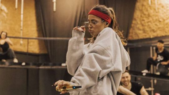 Así se prepara Tini Stoessel para su mega recital en Buenos Aires: 