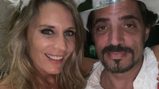 Rocío Marengo festejó su cumpleaños con Eduardo Fort y sus sobrinos Marta y Felipe